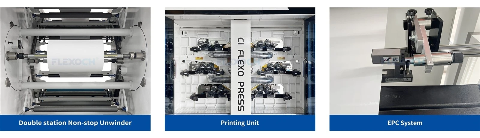 Gearless flexo printing machine detail_01